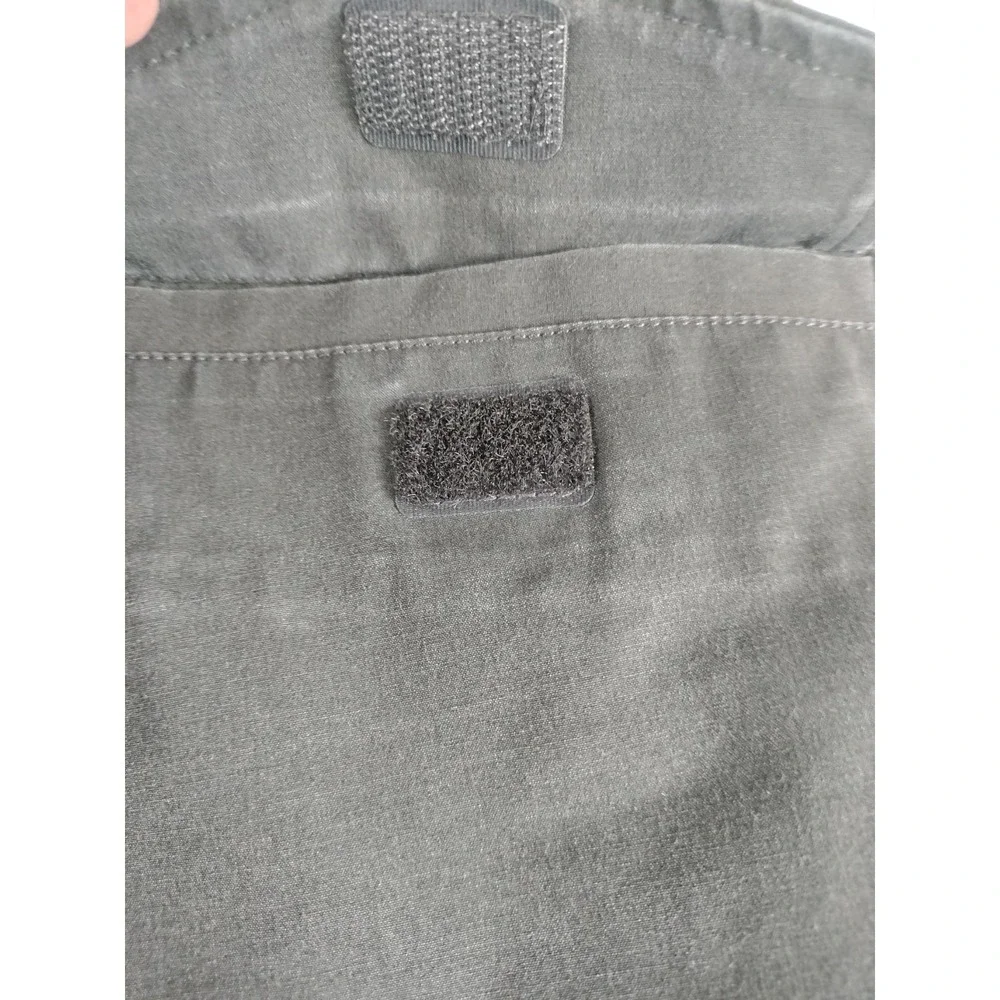 Huk Next Level Fishing Pants Boys Youth Large YL Gray Elastic Waist Stretch Sun